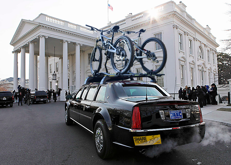 bikes on the limo