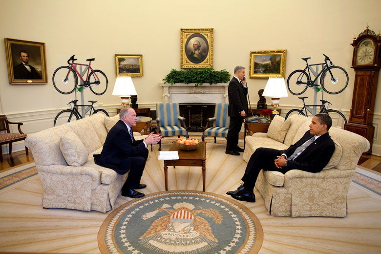 Oval Office with Bike Racks