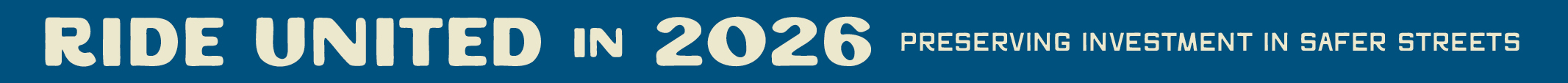 Ride United in 2026 banner
